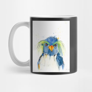 Blue Hopper Penguin Mug